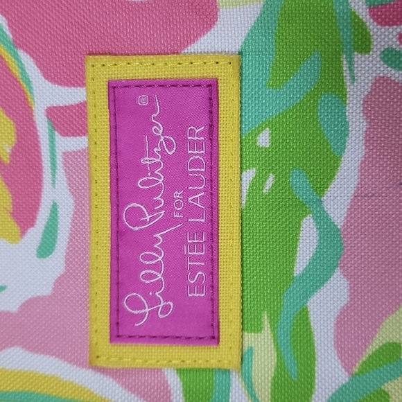 Lilly Pulitzer for Estee Lauder canvas bag - Picture 2 of 6